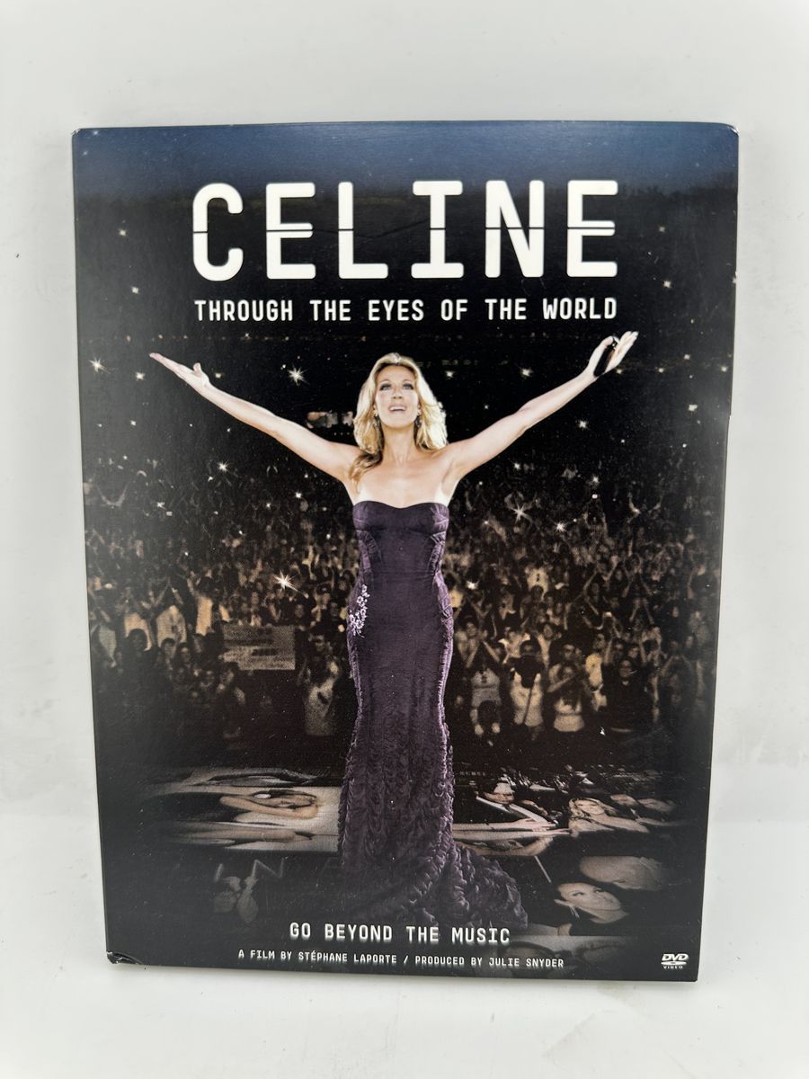 Celine Dion Through the Eyes of the World DVD Documentary Columbia Sony