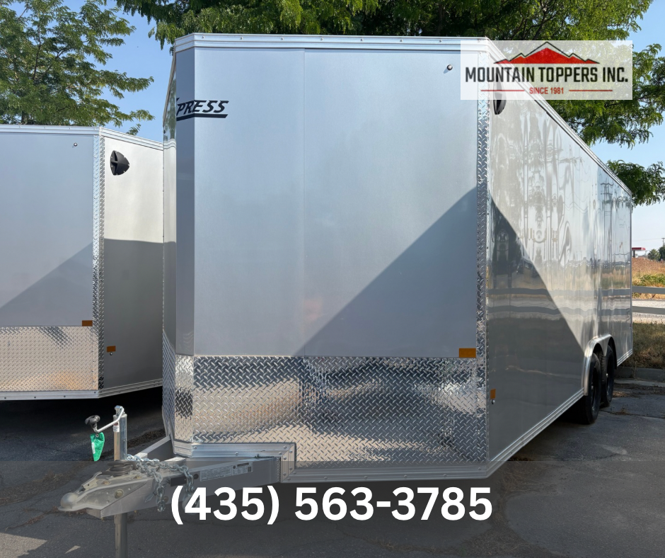 2026 8.5x20 ALL ALUMINUM ALCOM TRAILER