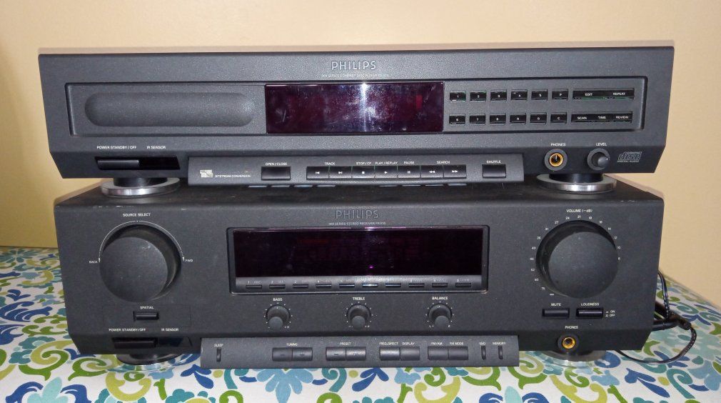 Vintage Philips 900 Series CD Player & Receiver
