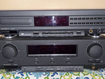 Vintage Philips 900 Series CD Player & Receiver