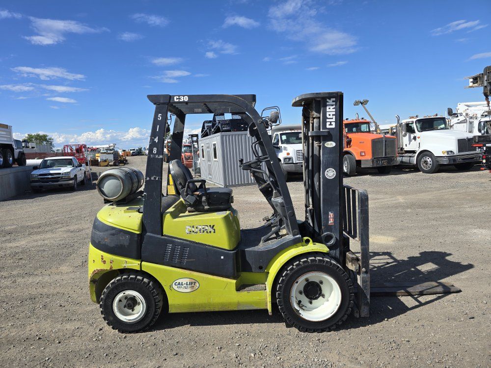 2016 Clark 6,000# Propane Forklift 1,200hrs