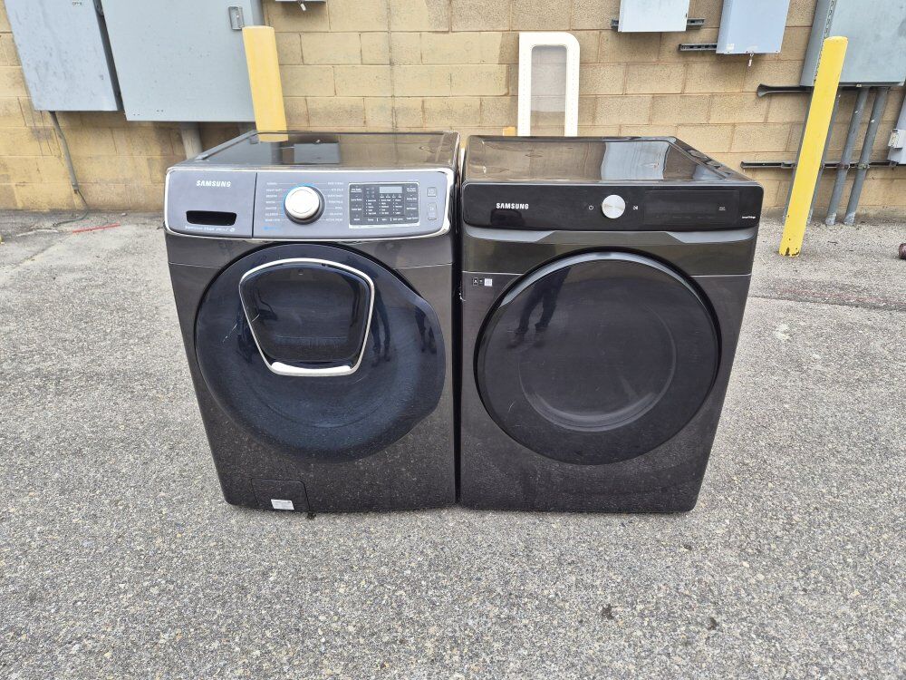 SAMSUNG  WASHER AND  ELECTRIC DRYER FREE  DELIVERY