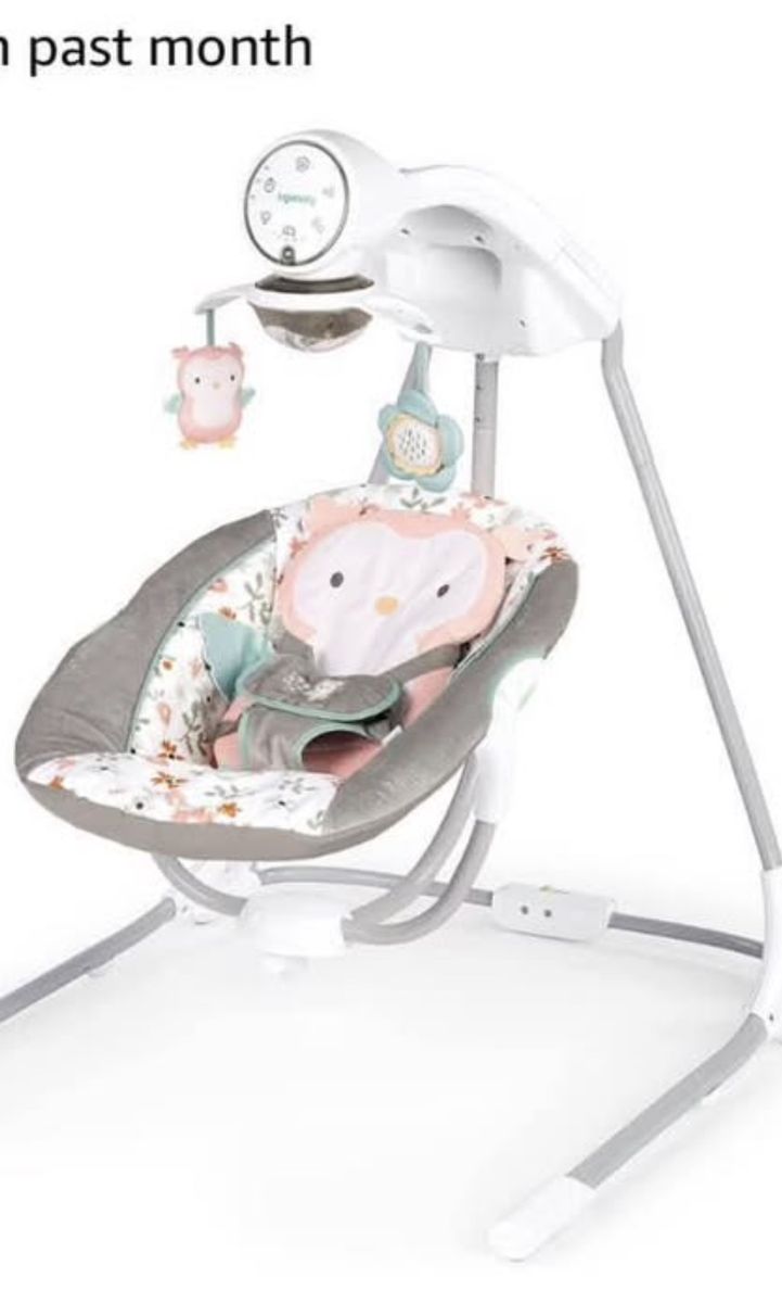 Ingenuity Electric Baby Swing - blue