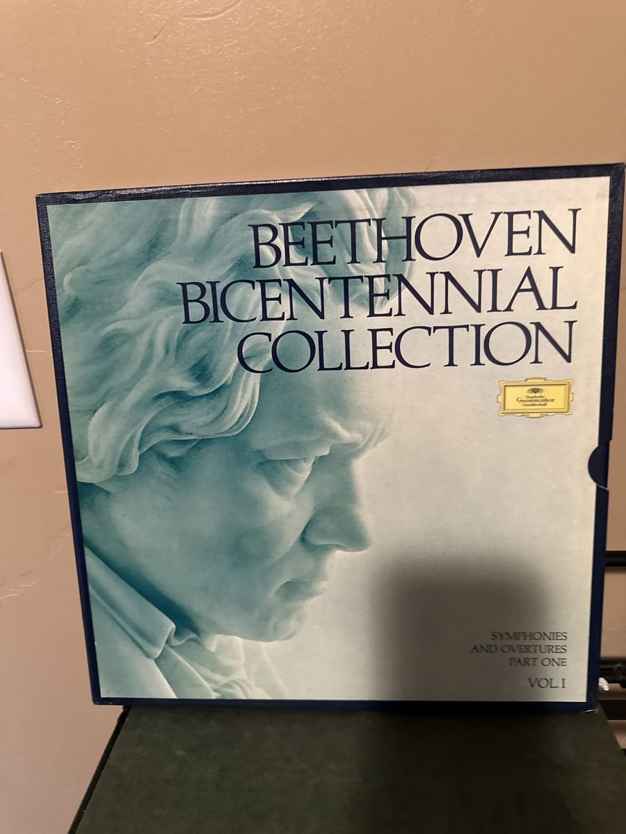 Beethoven Bicentennial Collection Vol 1 Symphonies & Overtures Deutsche Grammophon Vinyl Box Set