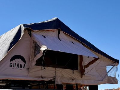 Guana Equipment Wanaka 55” Roof Top Tent with XL Annex