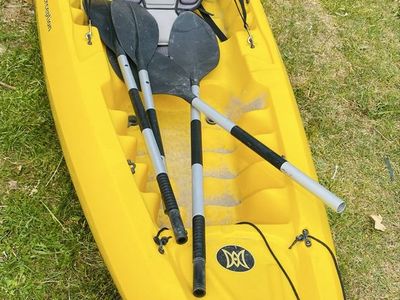 3 person kayak for trade for pontoon float