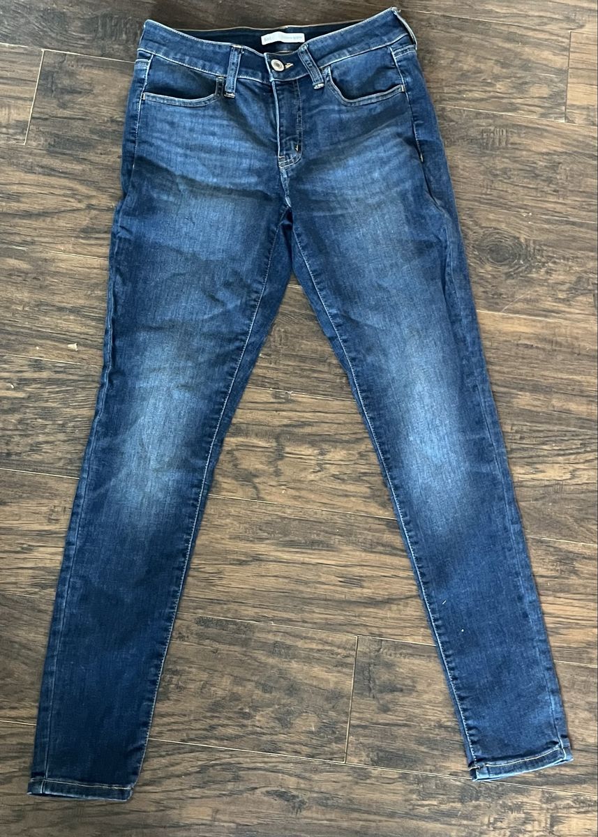 Blue jeggings
