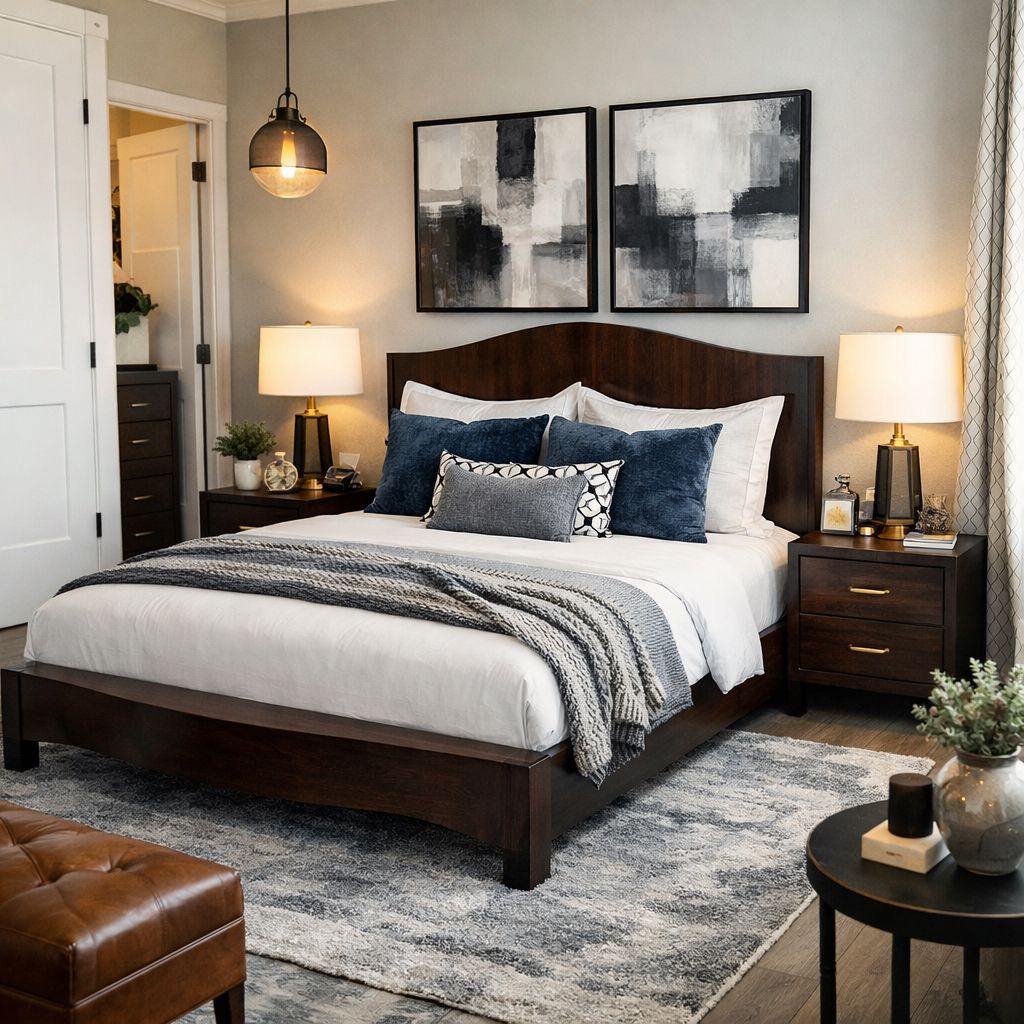 Real Wood Bed Frame Queen