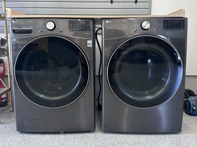 LG front load washer and dryer set