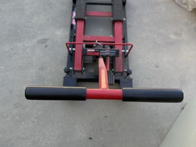 Craftsman Motorcycle / ATV Jack Lift Stand Red and Black