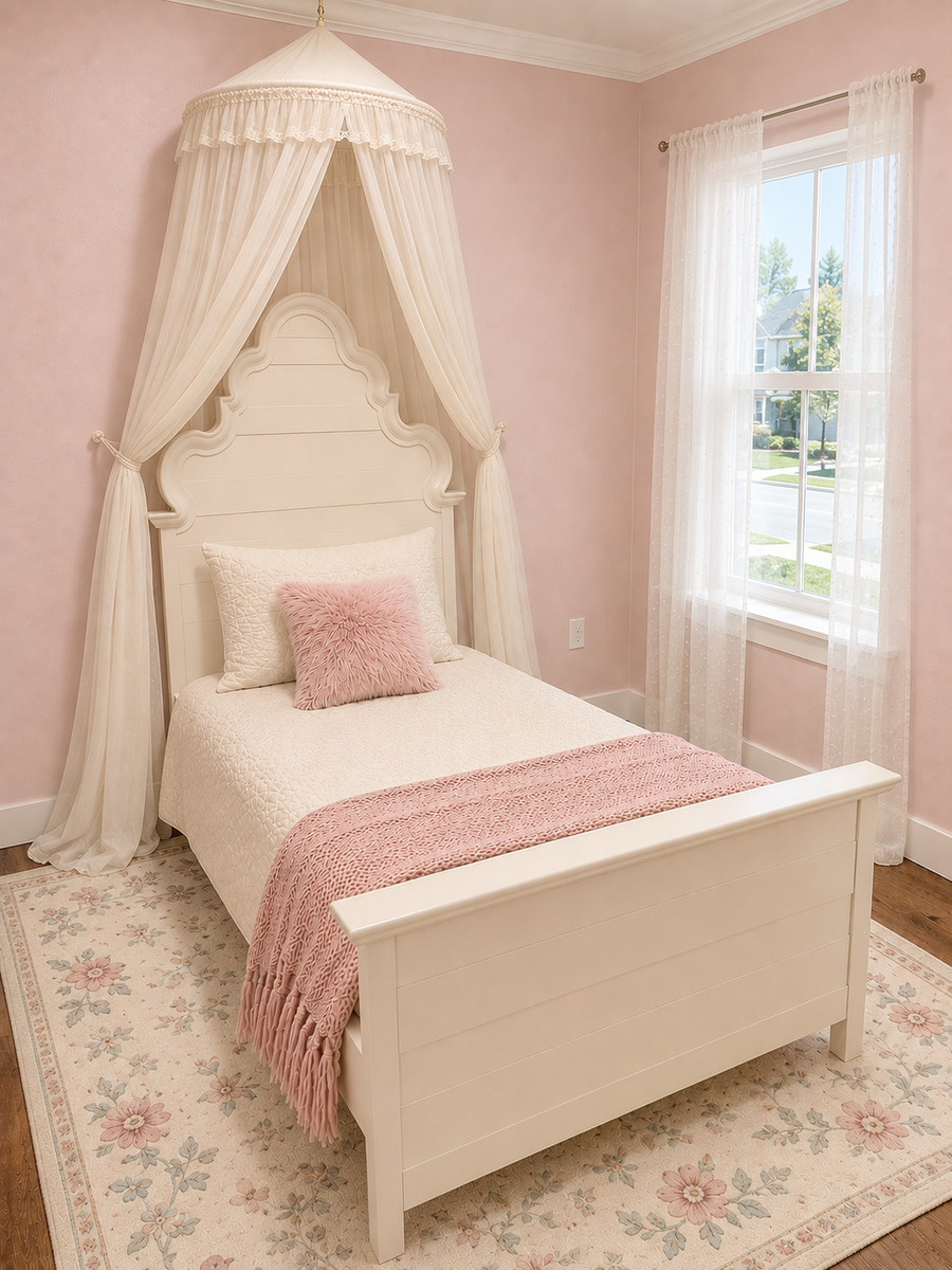 Gorgeous Pottery Barn twin bed, AMAZING DEAL!!!