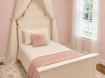 Gorgeous Pottery Barn twin bed, AMAZING DEAL!!!