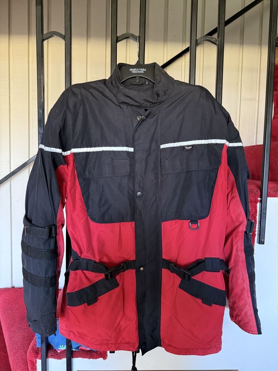 Triumph branded motorcycle jacket