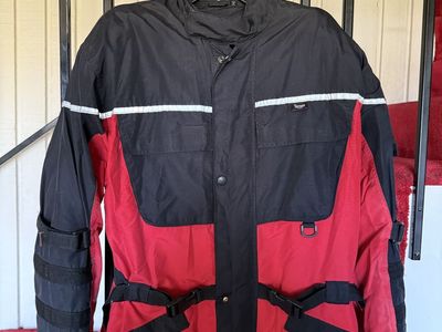 Triumph branded motorcycle jacket