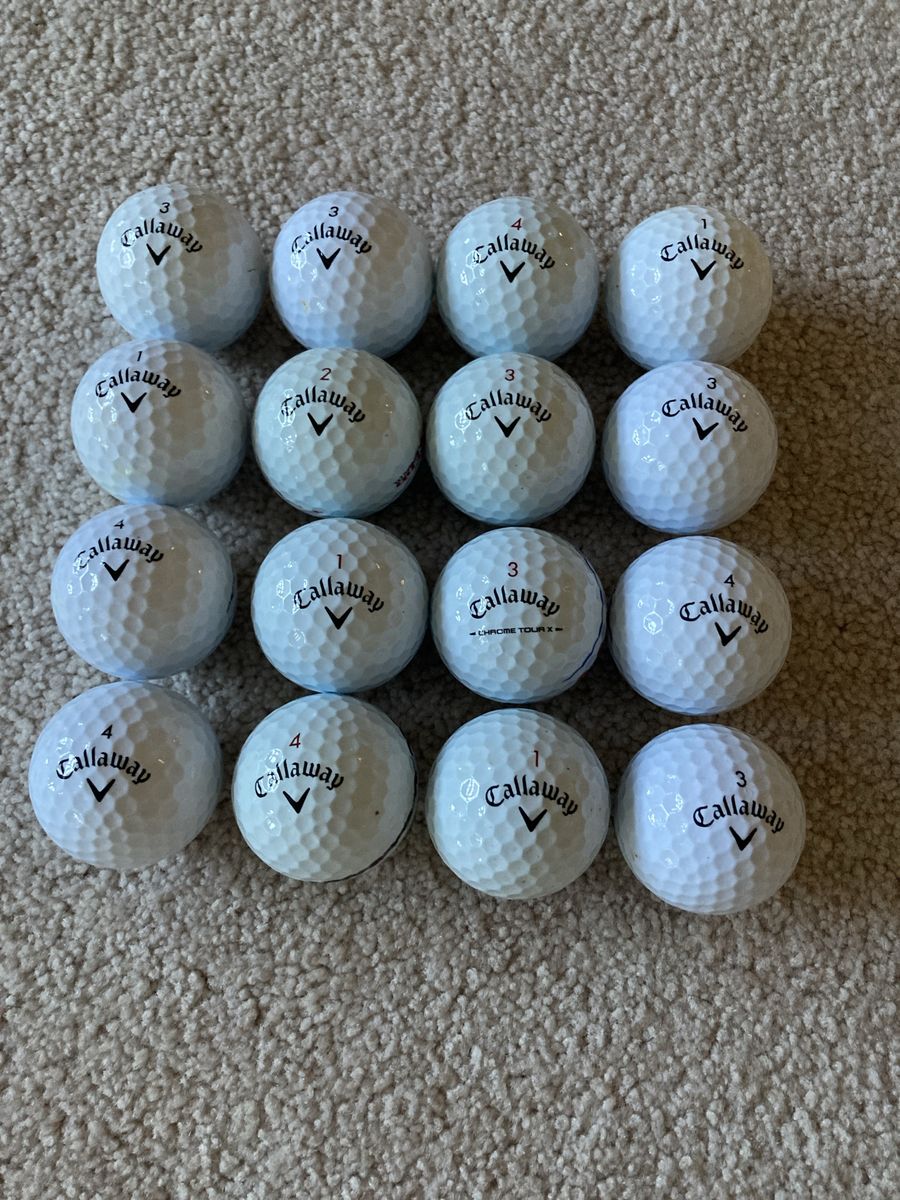 Calloway balls like new 16/$12