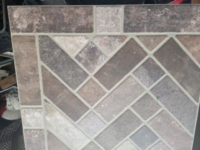Castille Porcelain Tile - New, Multi-color, Patterned Floor/Wall Tiles