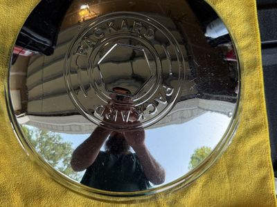 Vintage 1940’s-50’s Packard Chrome Hubcap Wheel Cover - Classic Car Auto Part