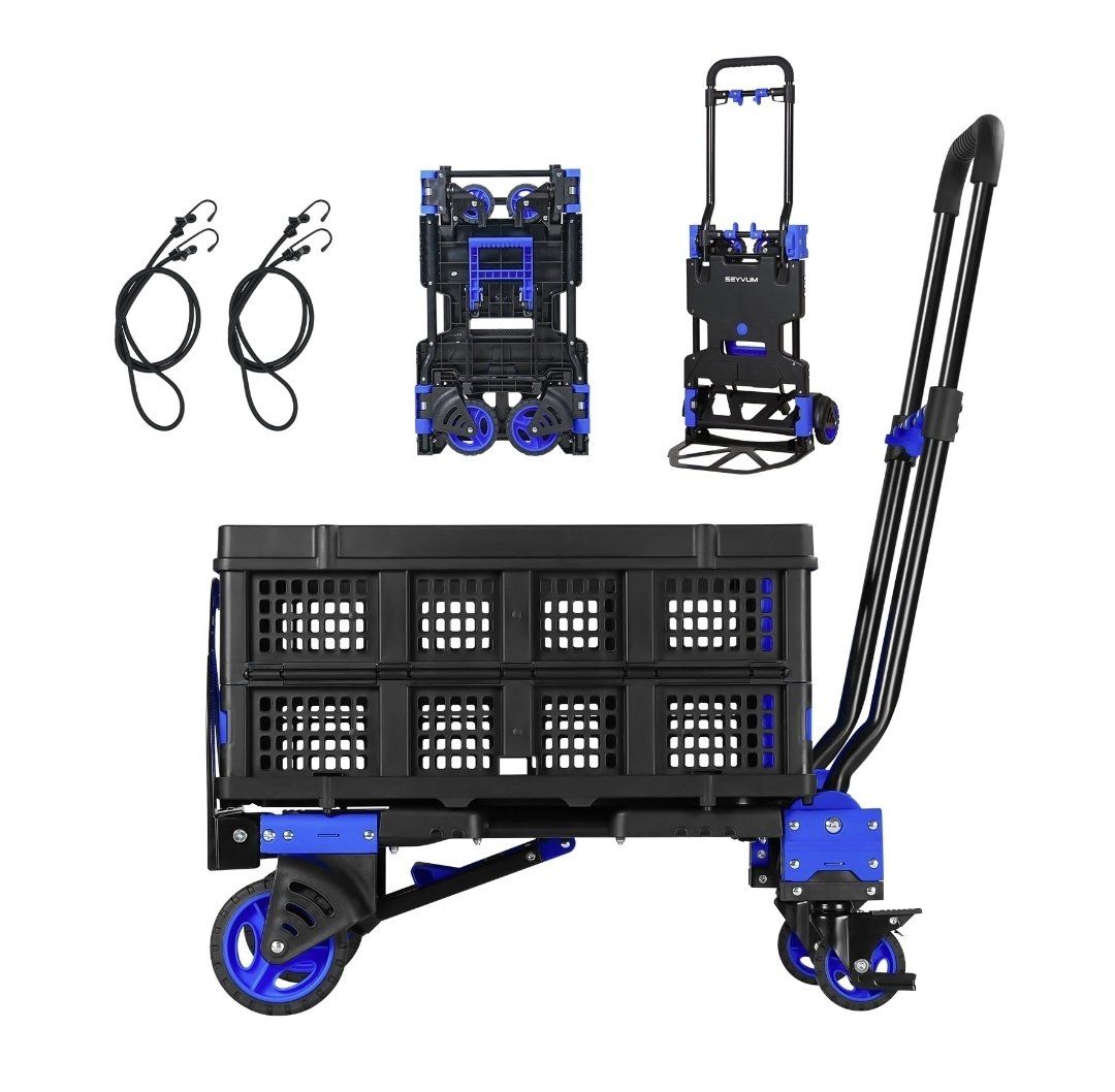 seyvum 2 in 1 hand truck/cart