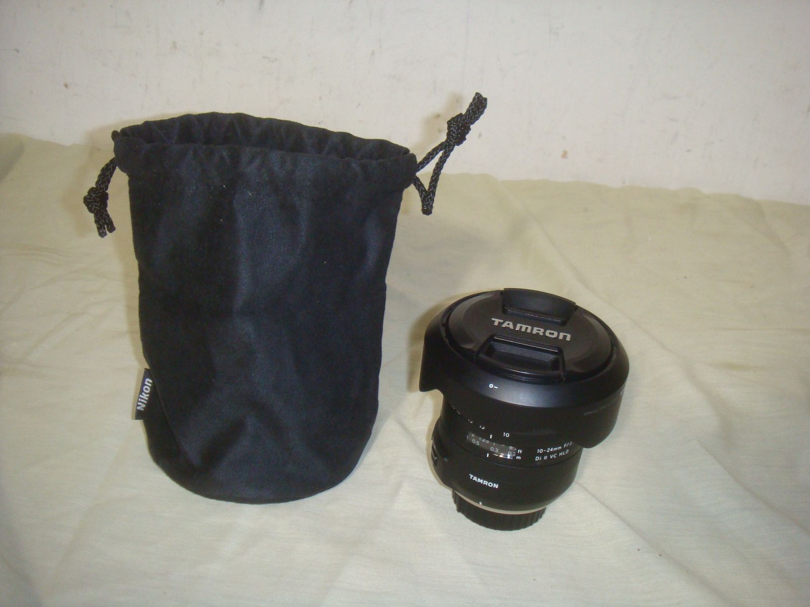 TAMRON 104B023N 10-24MM F3.5-4.5 DI-II VC HLD WIDE ANGLE NIKON F AF ZOOM LENS -EXCELLENT!