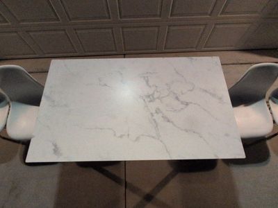 Dining room table and chairs