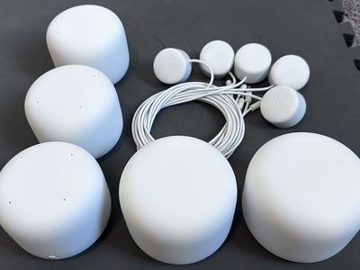 Google Nest Wifi Router and Point Mesh System Lot with Power Adapters