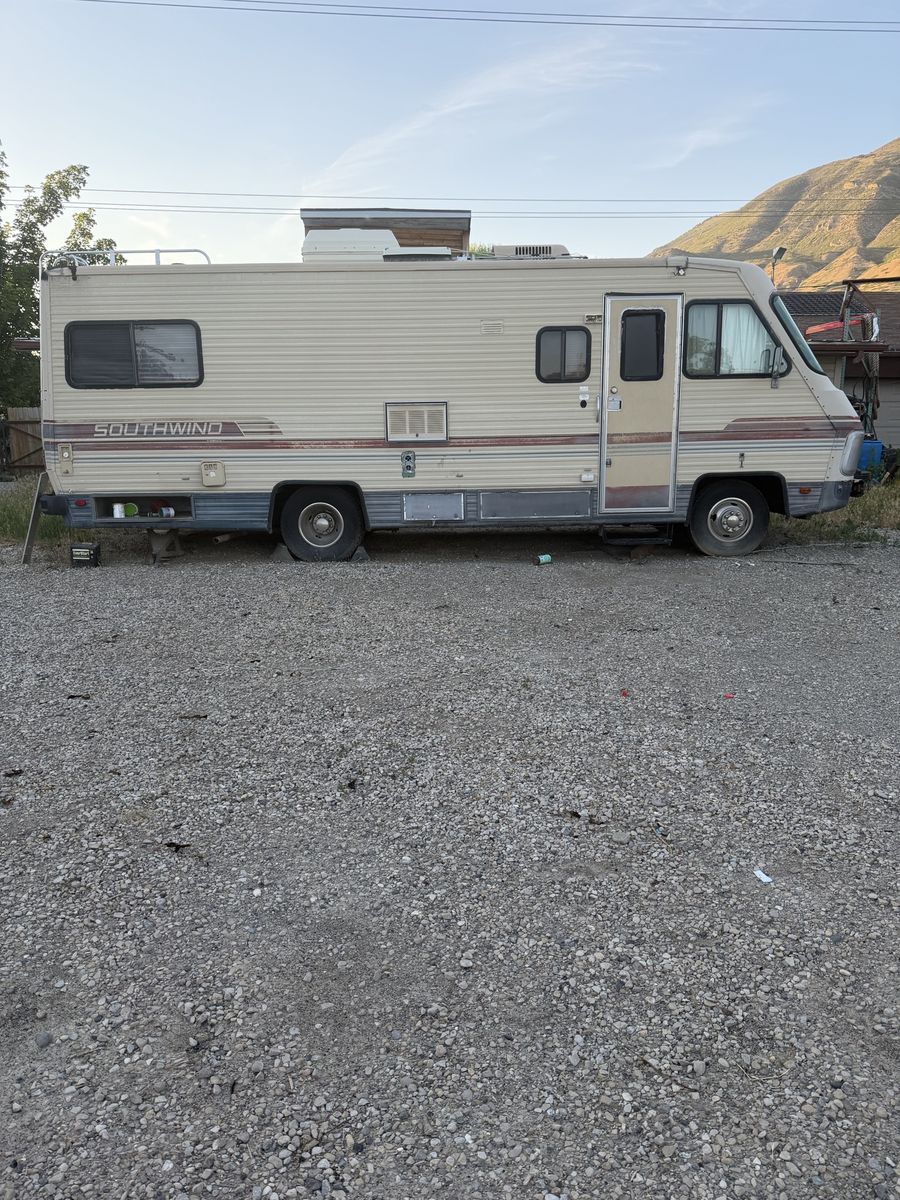 Older Class A motorhome