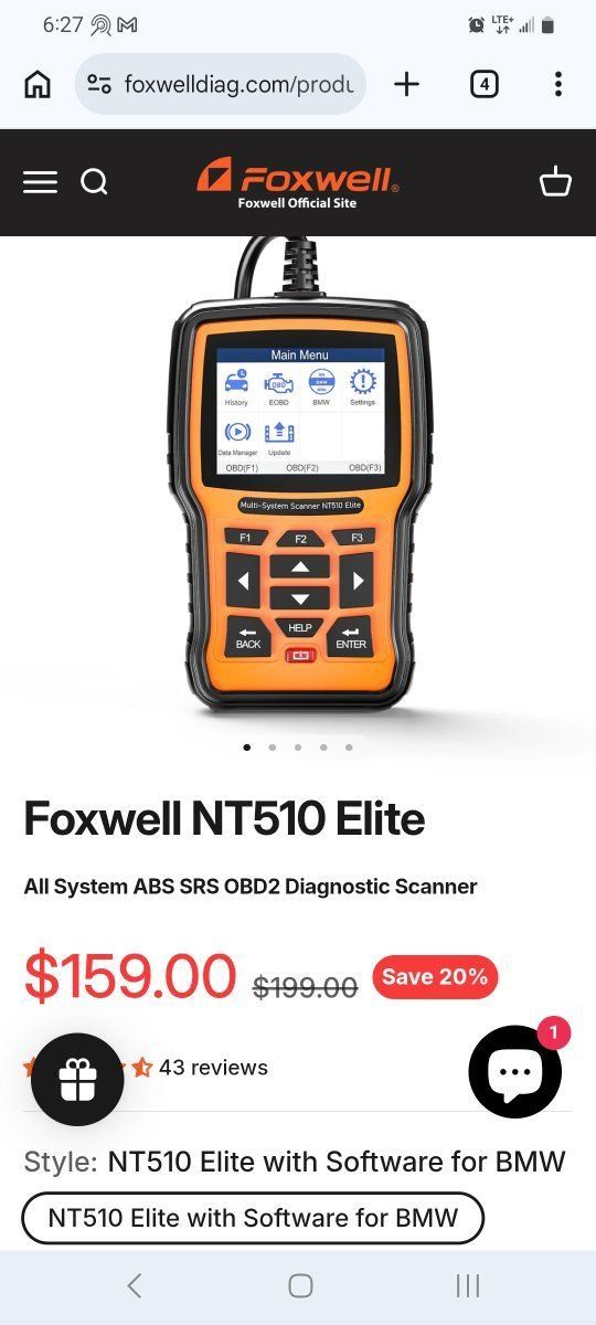 Foxwell Scanner BMW
