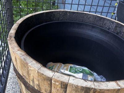 Authentic Whiskey Barrel