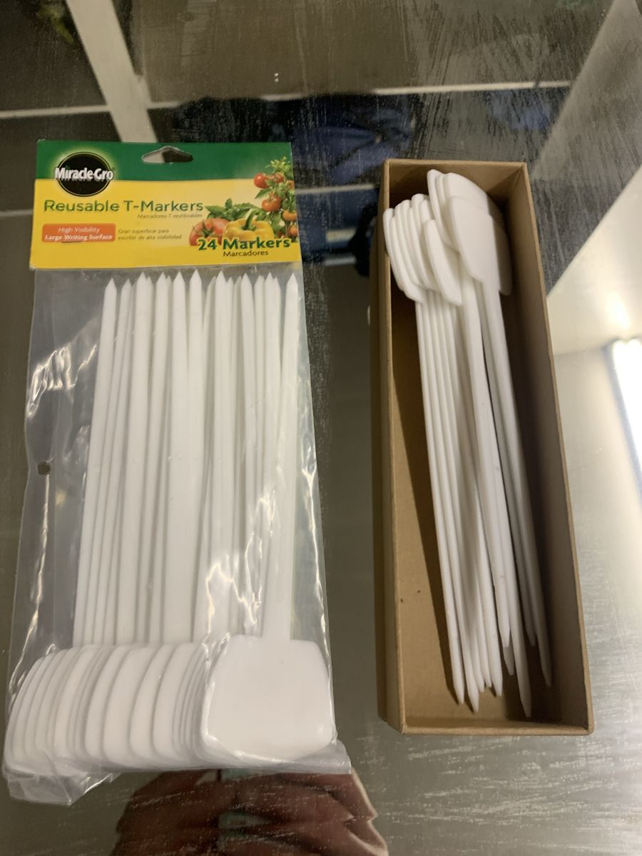 Miracle Gro markers