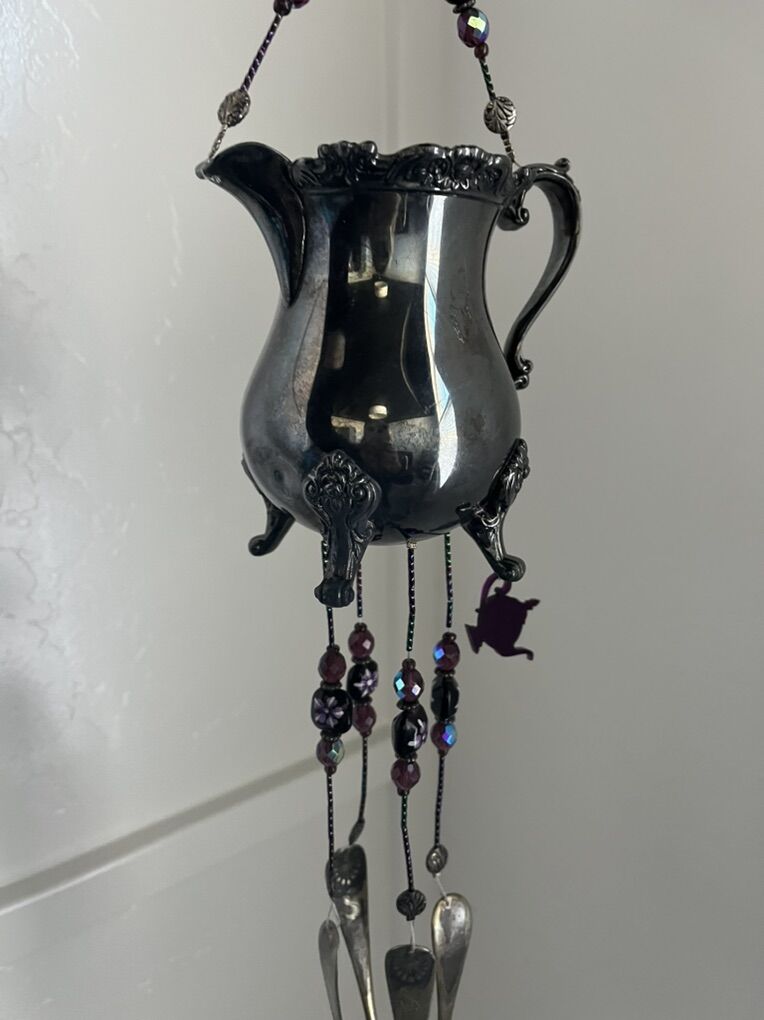 Vintage Silverware Wind Chime – Handmade