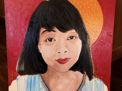 Estate sale - 30" x 40" acrylic painting