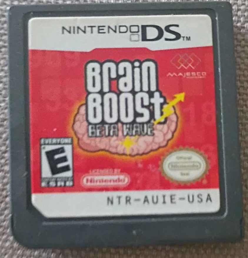 Nintendo DS Game Cartridges Lot of 3 - Nicktoons, Brain Boost, I SPY Universe