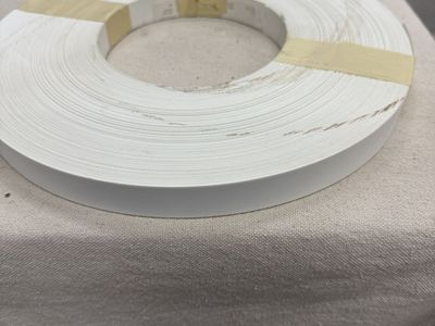 White PVC Edge Banding Roll