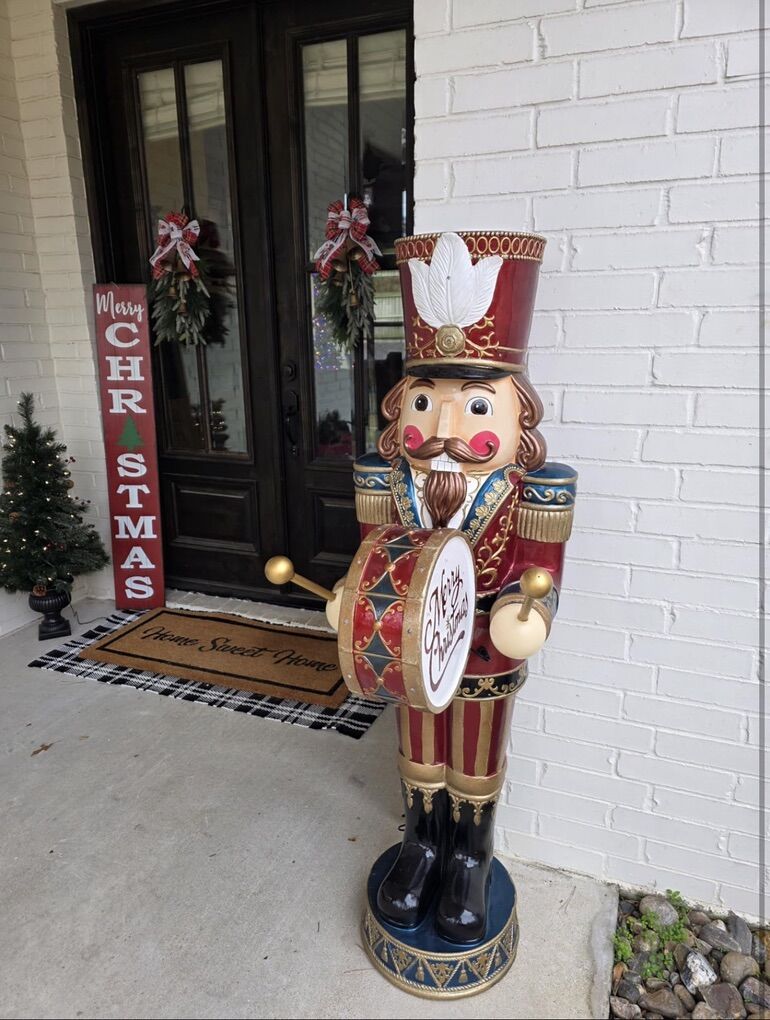 National Tree Co. 58in Pre-Lit Musical Nutcracker