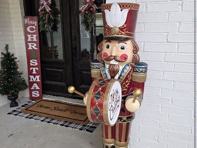 National Tree Co. 58in Pre-Lit Musical Nutcracker