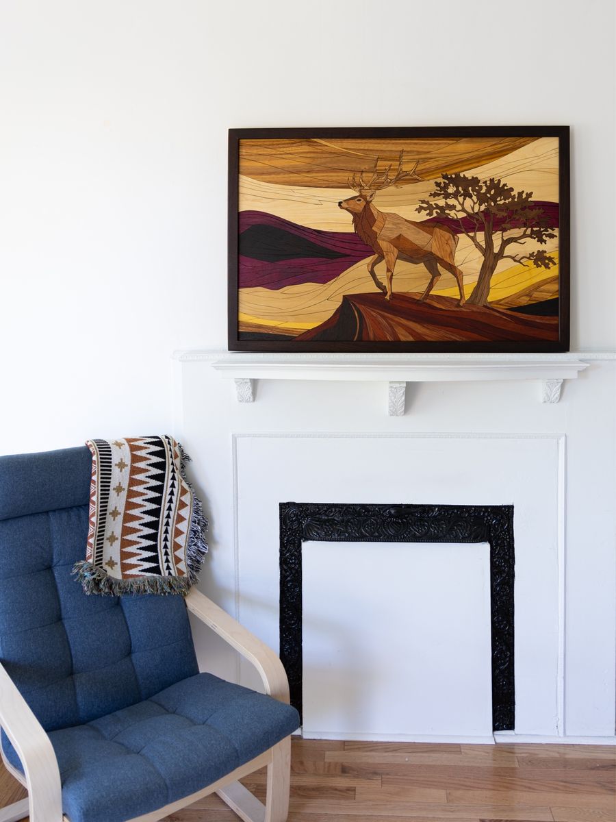 Alpine Geometry Series I — One-of-a-Kind Fine Wood Art