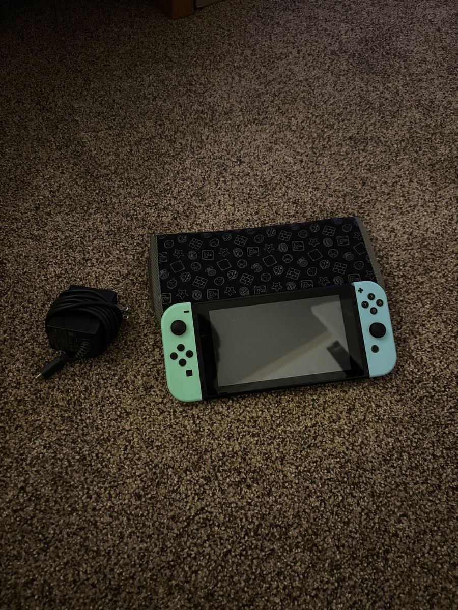 Nintendo Switch With Carrying Case, 32gb Sd Card