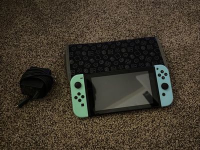 Nintendo Switch With Carrying Case, 32gb Sd Card