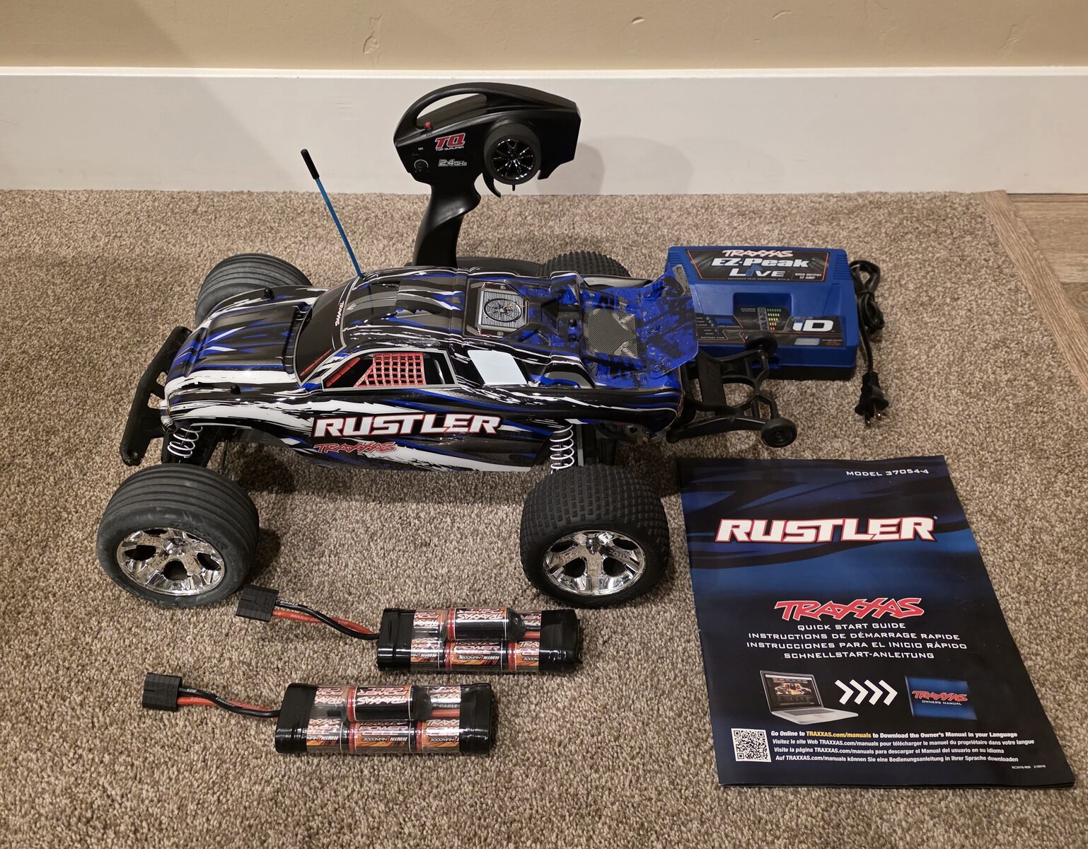Traxxas Rustler 1/10 Scale 2WD Stadium Tru