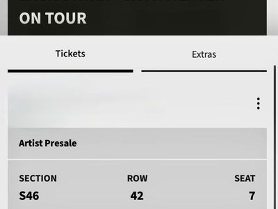 Zach Bryan tickets (2)