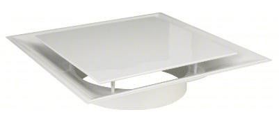 23 3/4 in Ceiling Diffuser, Lay-In, White