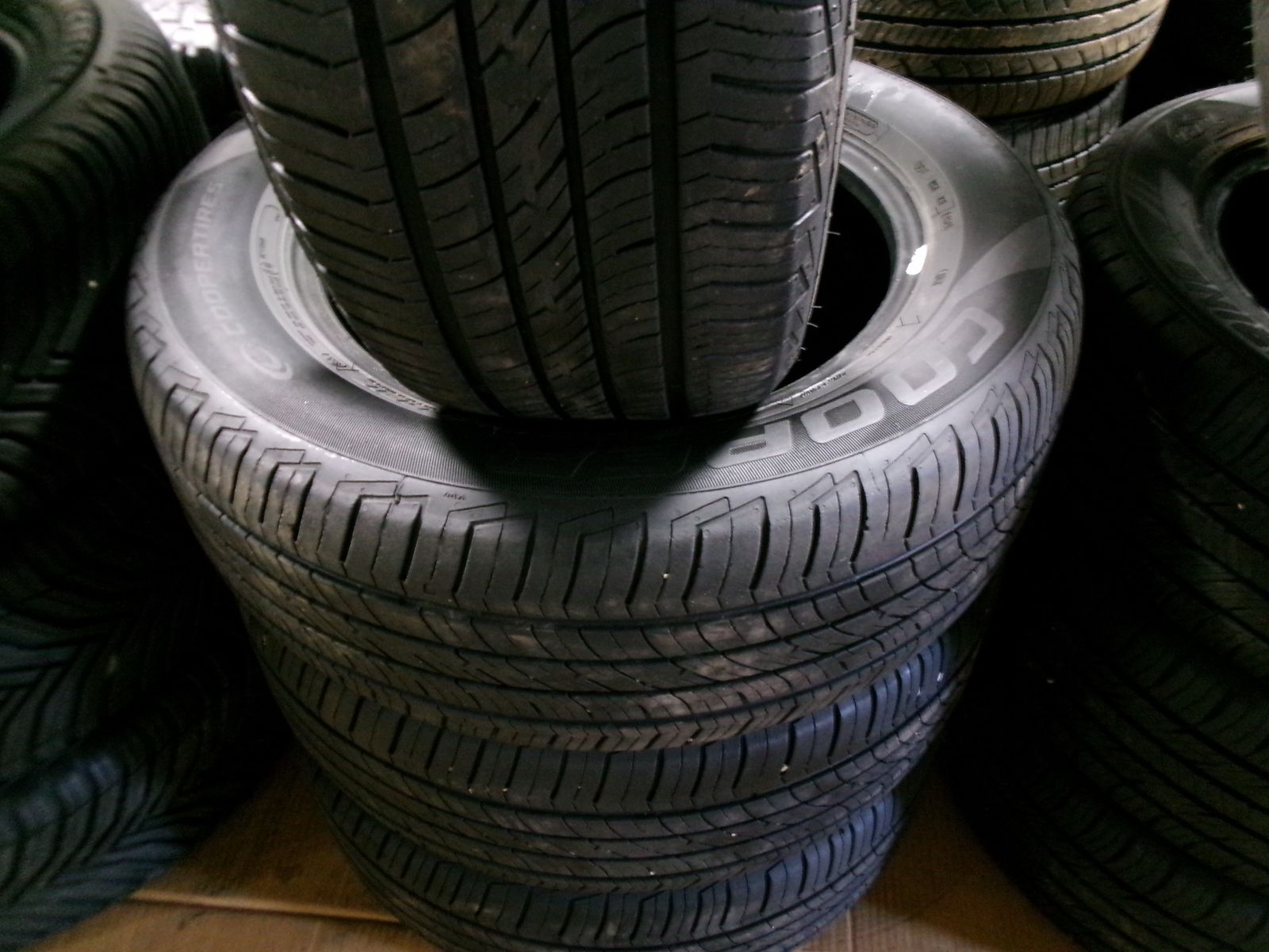 215/60R16 COOPER CS5 GRAND TOURING SET OF USED TIRES