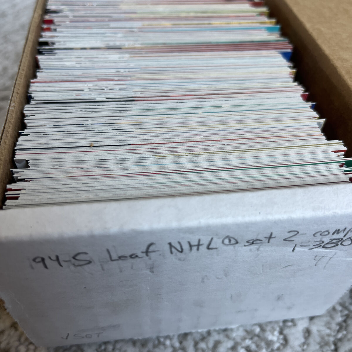 1994 Leaf Nhl Hockey Set 380 Gretzky Card