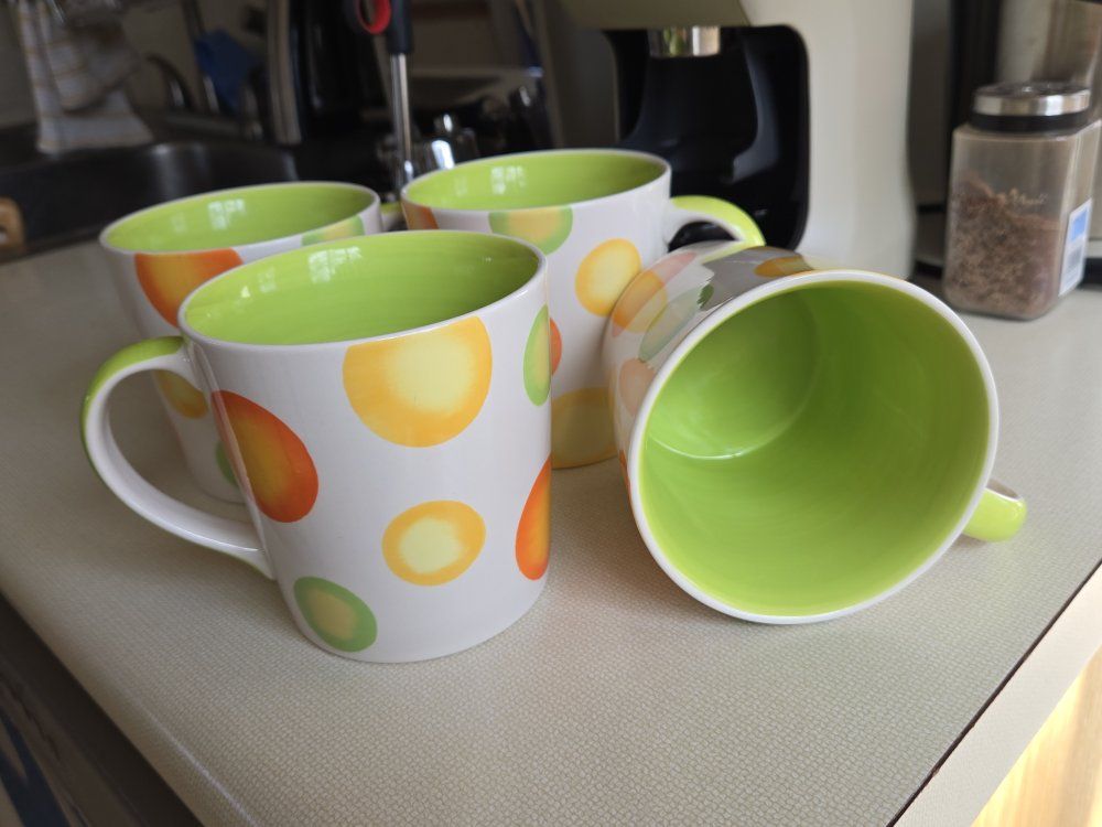 Crate & Barrell Coffee Mugs