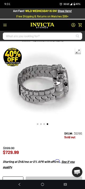 invicta joker watch stainless steel