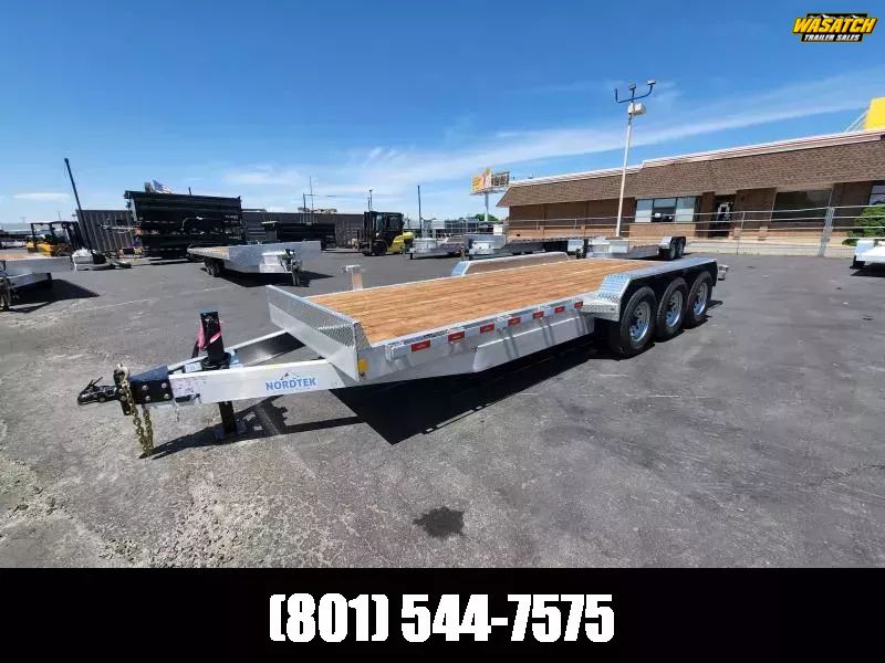 2026 Nordtek Trailers 22' (20'+2') EQ Triple Equip