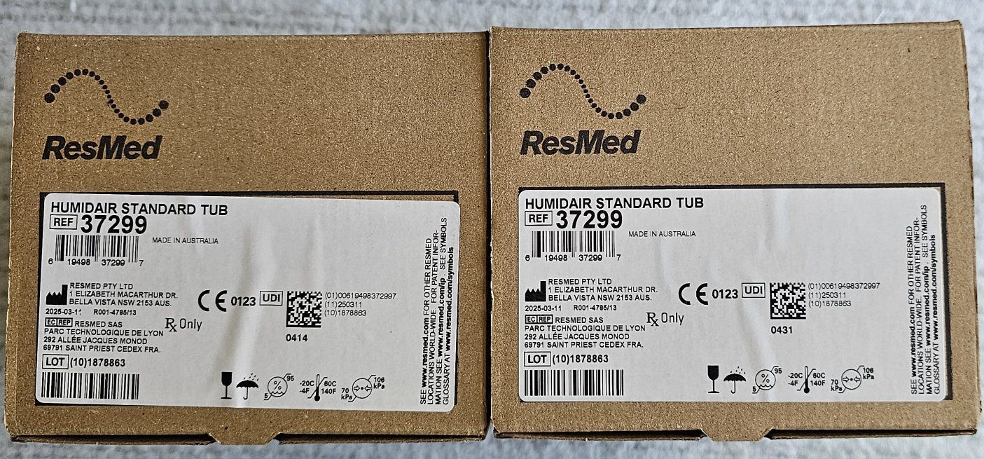ResMed HumidAir Standard Tub #37299 – New in Box