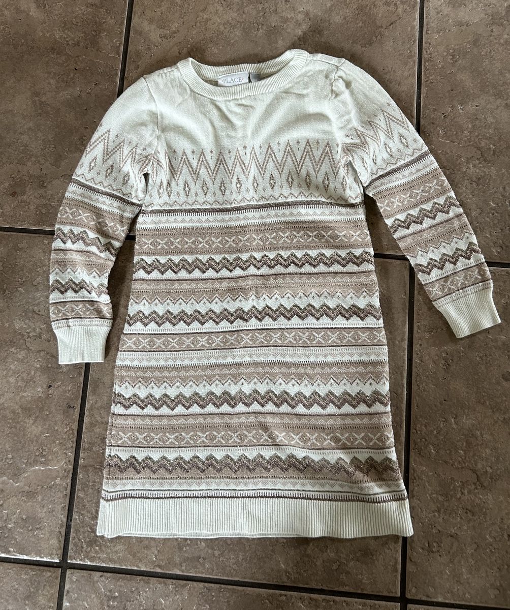 Girl's Children's Place Sweater Dress - Size 7/8