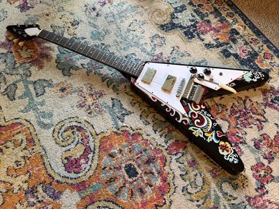 Upgraded Jimi Hendrix Flying V replica