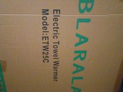BLARALA Electric Towel Warmer Model ETW25C